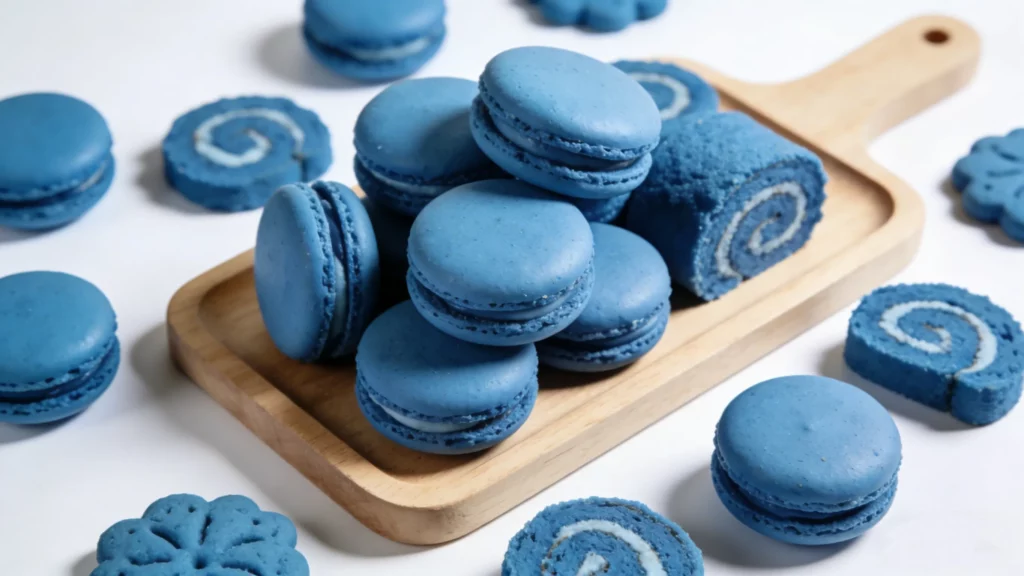 Gardenia Blue for Baking