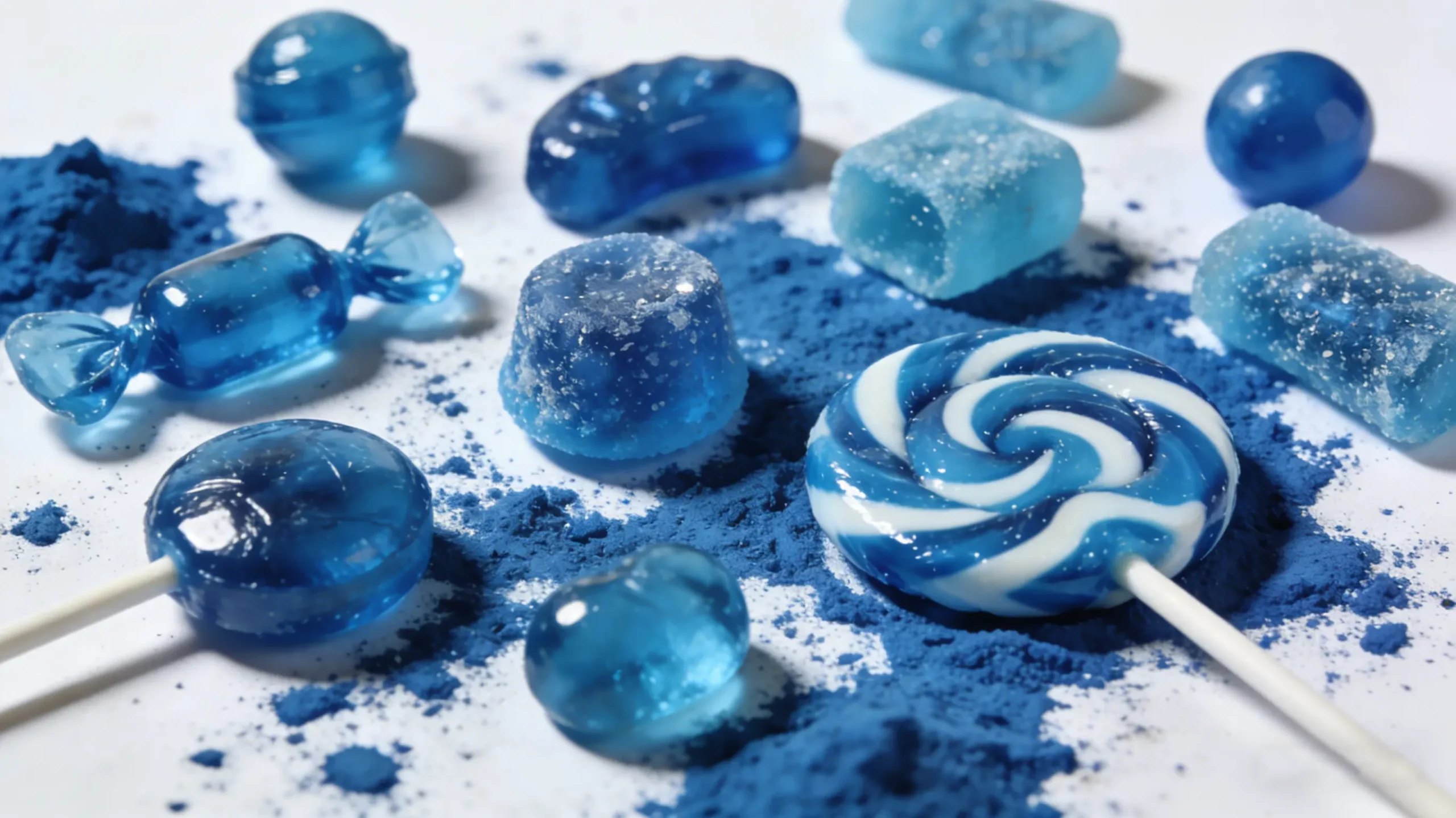 Gardenia Blue in Candy