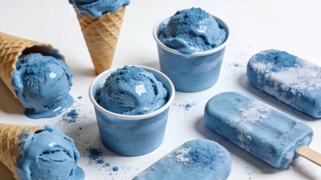 Gardenia Blue for Ice cream